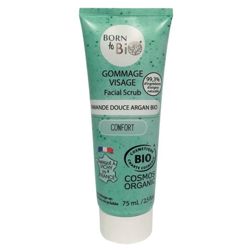 Gommage Visage Amande Douce Argan - Certifié Bio-0