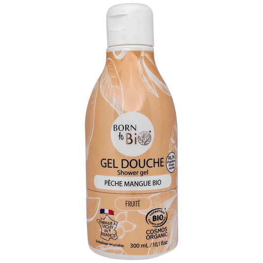 Gel Douche Pêche Mangue - Certifié Bio-0
