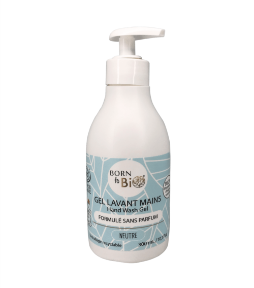 Gel lavant pour les mains Neutre Formule sans parfum - Certifié bio-0