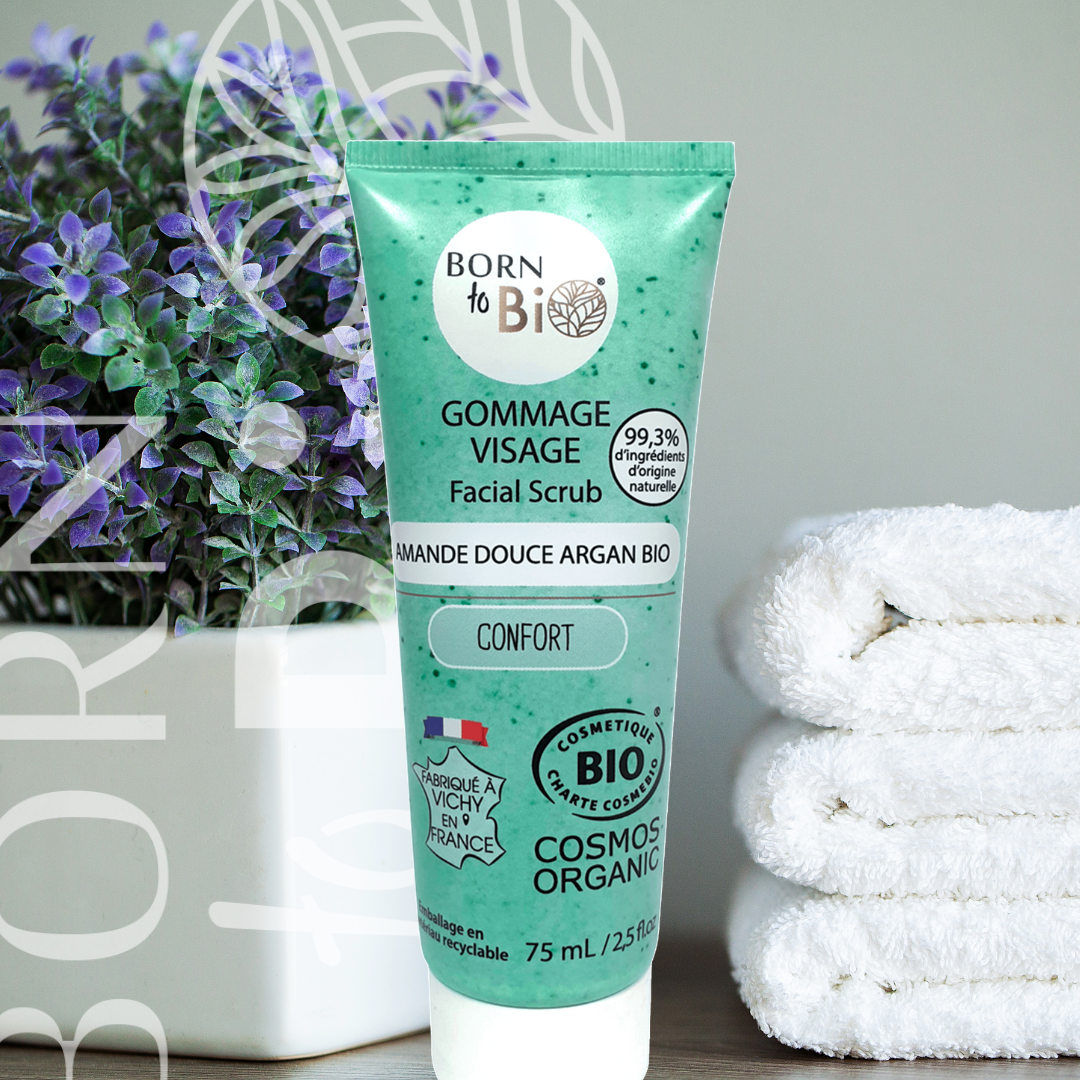 Gommage Visage Amande Douce Argan - Certifié Bio-2